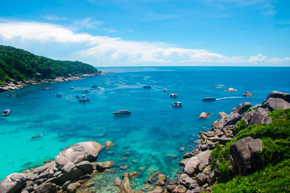Bella Home Similan Tropical Island Thailand Print Canvas Ready to hang