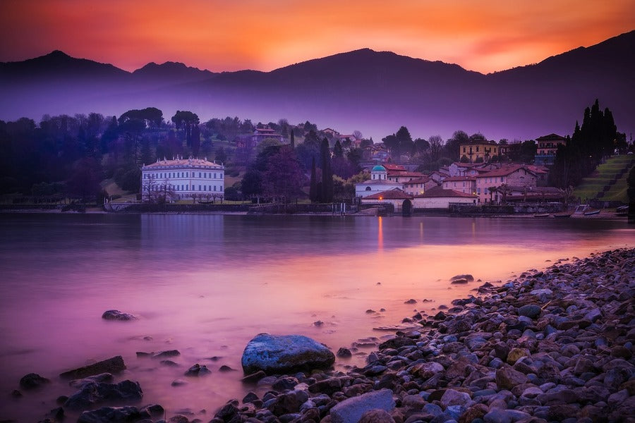 San Giovanni in Italy Sunset Photograph Print 100% Australian Made