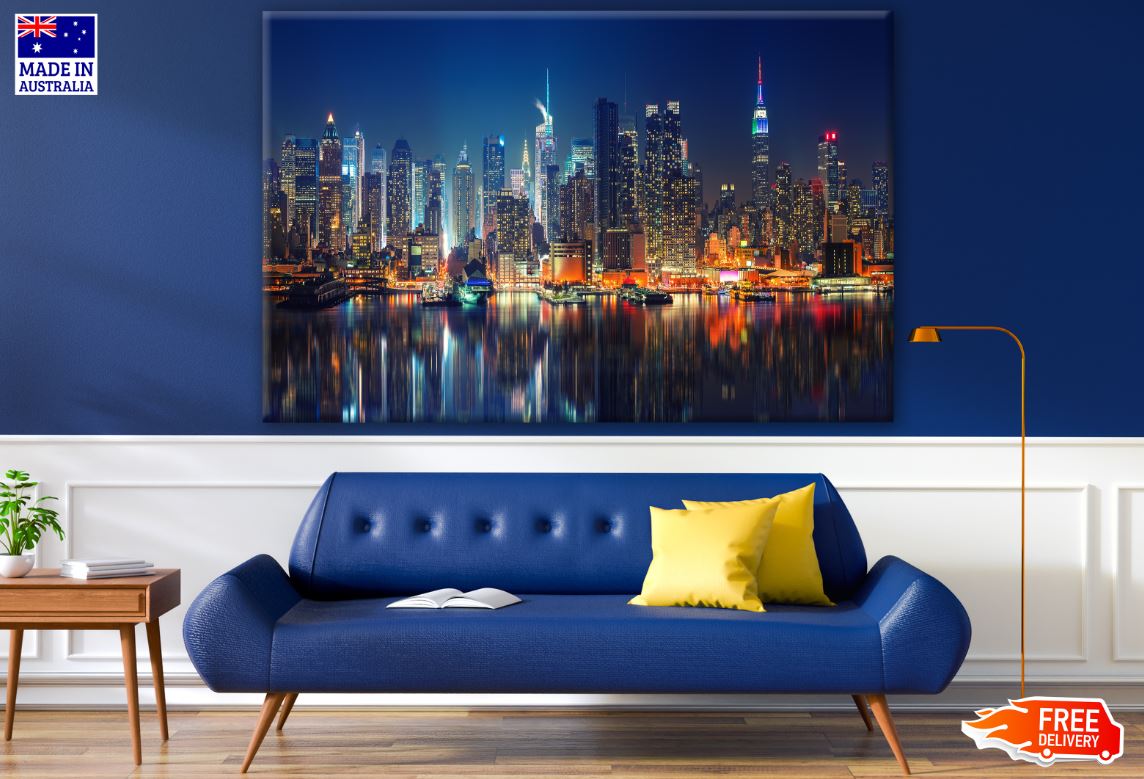 Night City Photograph Print 100% Australian Made