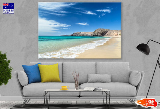 Lanzarote Beache View Photograph Print 100% Australian Made