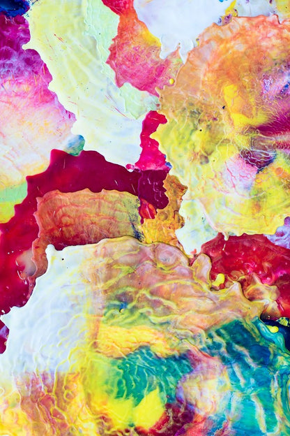 Colorful Abstract Painting Print 100% Australian Made