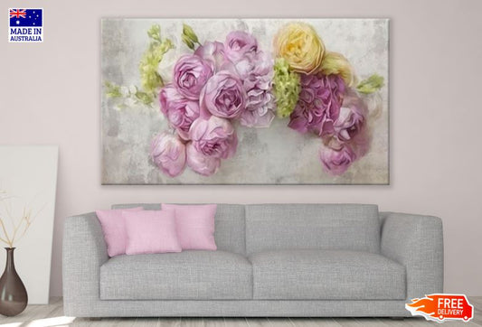 Flowers Abstract Design Print 100% Australian Made