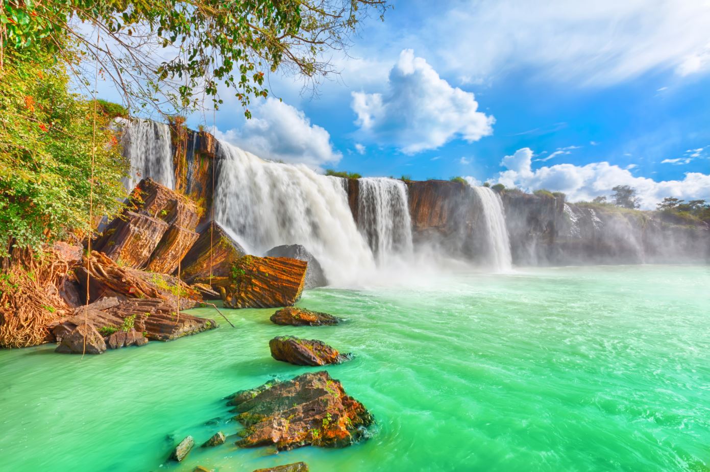 Stunning Waterfall Scenery Photograph Print 100% Australian Made