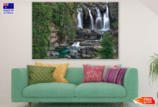 Waterfall in Milwaukee, Wisconsin Print 100% Australian Made
