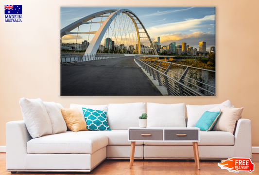 Walking Along The Bridge Print 100% Australian Made