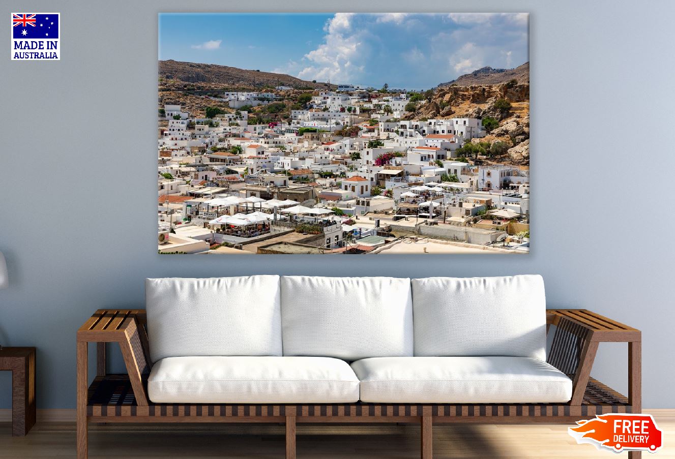 Rhodes Island in Greece Photograph Print 100% Australian Made