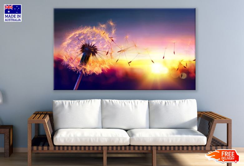 Dandelion To Sunset Print 100% Australian Made