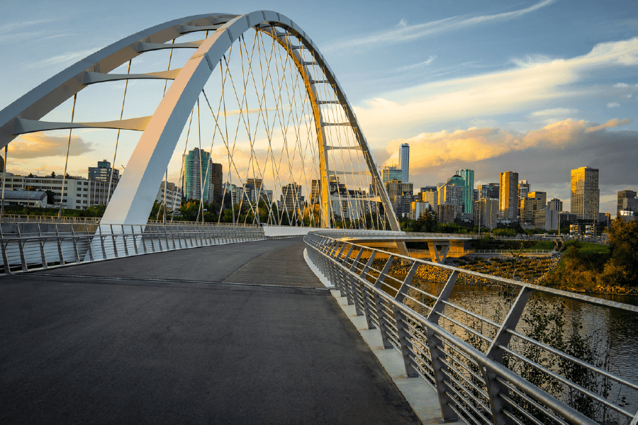 Walking Along The Bridge Print 100% Australian Made