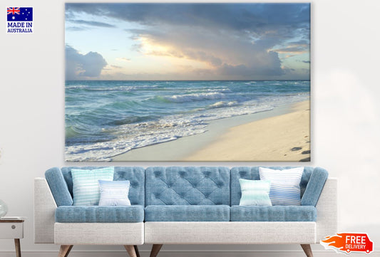 Sea Sunset Scenery Photograph Print 100% Australian Made