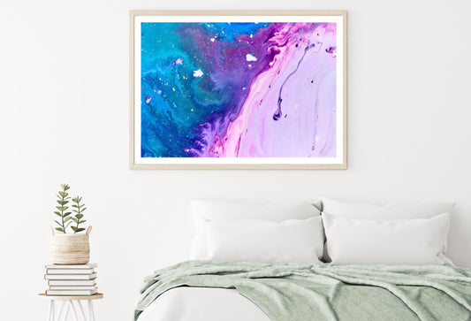 Colorful Watercolor Abstract Art Home Decor Premium Quality Poster Print Choose Your Sizes