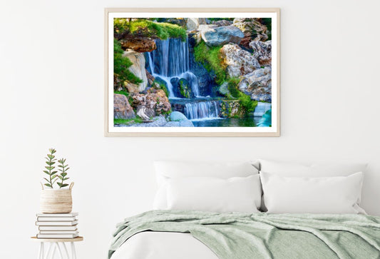 Stunning Waterfall Scenery View Home Decor Premium Quality Poster Print Choose Your Sizes