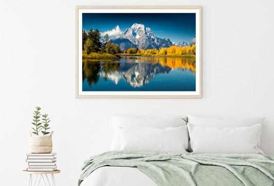 Mountain Lake & Forest Scenery Home Decor Premium Quality Poster Print Choose Your Sizes