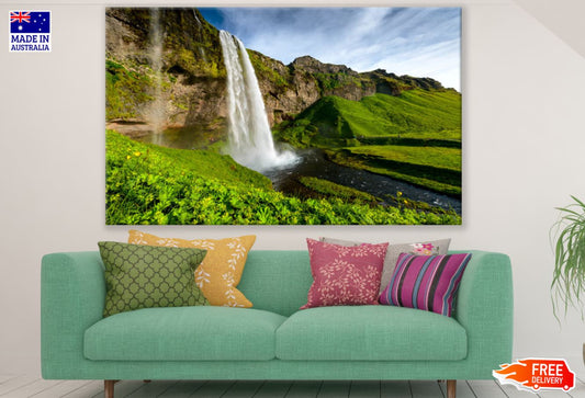 Stunning Waterfall Scenery View Print 100% Australian Made