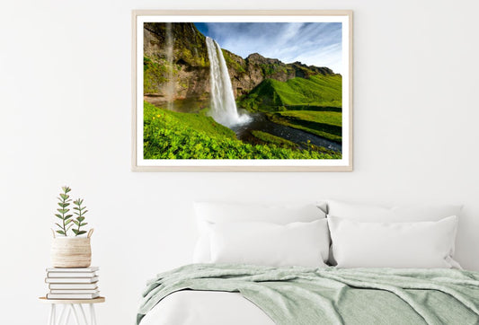 Stunning Waterfall Scenery View Home Decor Premium Quality Poster Print Choose Your Sizes