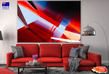 Colorful Buidling Beneath View Print 100% Australian Made