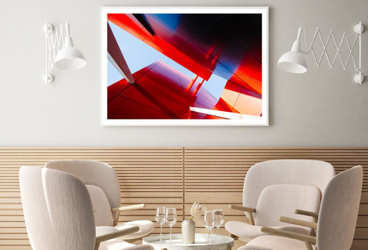 Colorful Buidling Beneath View Home Decor Premium Quality Poster Print Choose Your Sizes