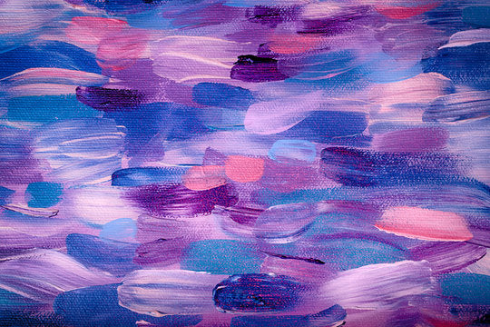 Colorful Abstract Watercolor Art Print 100% Australian Made