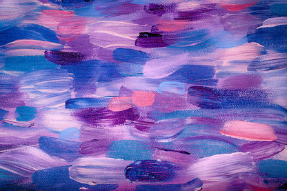 Colorful Abstract Watercolor Art Print 100% Australian Made