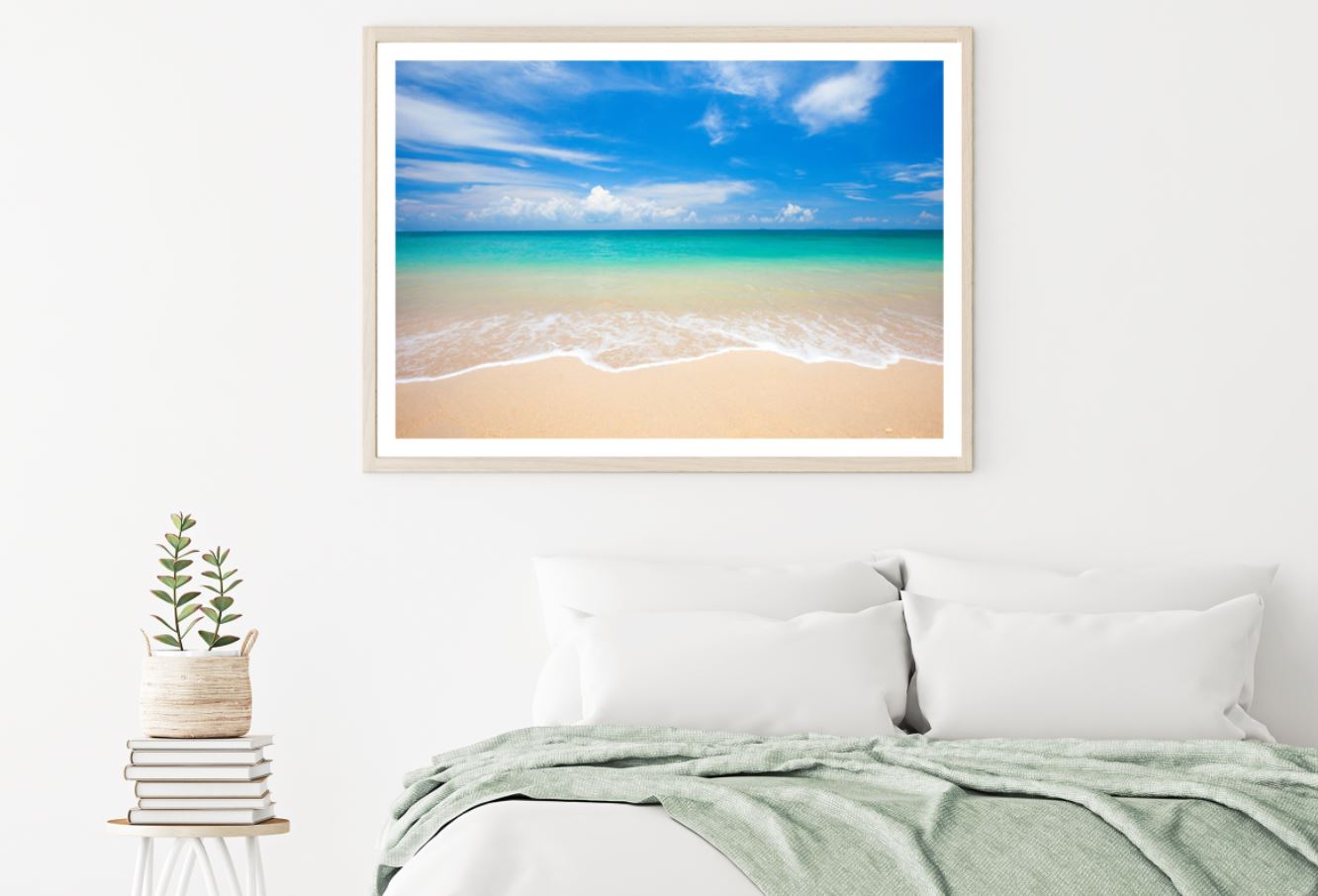 Stunning Sea Scenery Photograph Home Decor Premium Quality Poster Print Choose Your Sizes