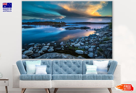 Stunning Lake & Forest Scenery Print 100% Australian Made
