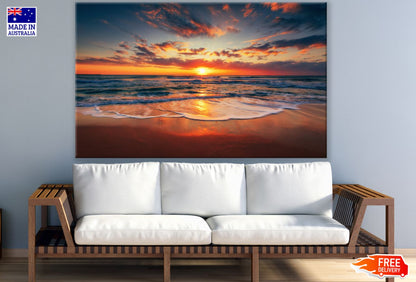 Sea Sunset Scenery Photograph Print 100% Australian Made