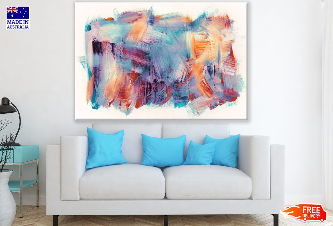 Colorful Abstract Watercolor Art Print 100% Australian Made