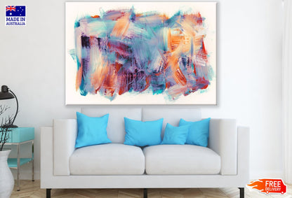 Colorful Abstract Watercolor Art Print 100% Australian Made