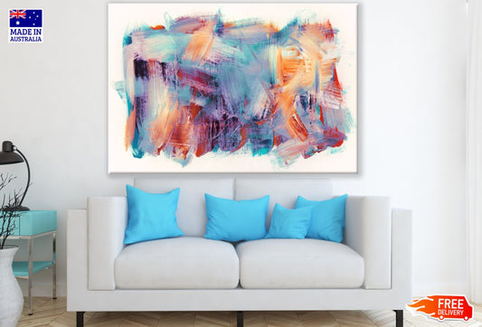 Colorful Abstract Watercolor Art Print 100% Australian Made