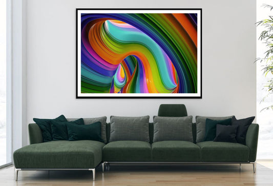 Colorful Abstract Design Home Decor Premium Quality Poster Print Choose Your Sizes