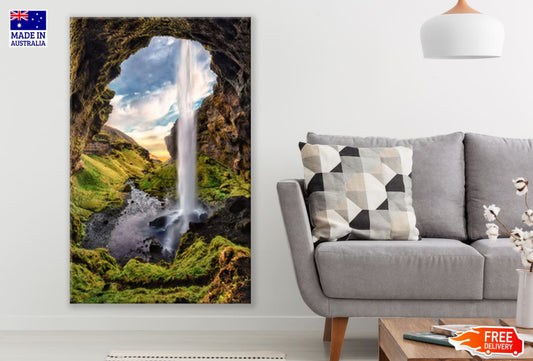 Stunning Waterfall Scenery View Print 100% Australian Made