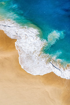 Sea Aerial View Photograph Print 100% Australian Made