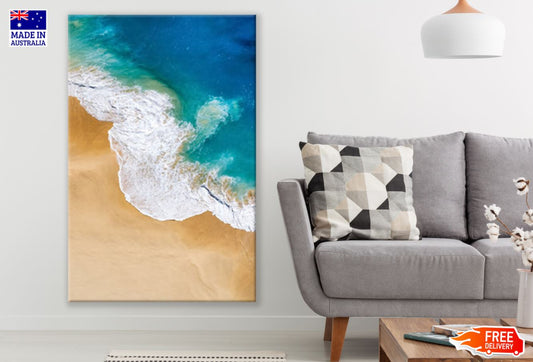 Sea Aerial View Photograph Print 100% Australian Made