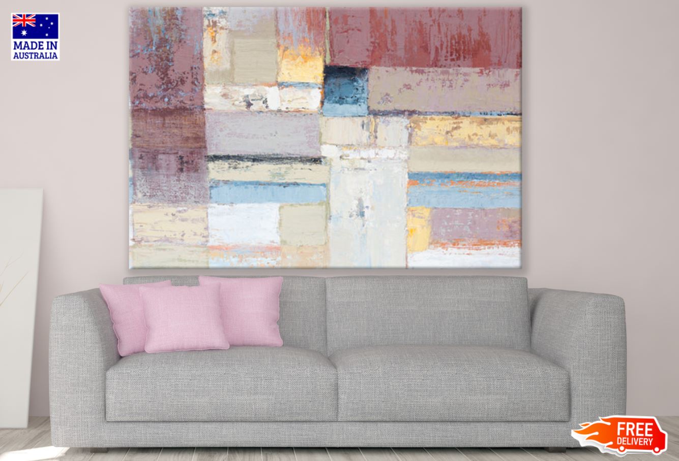 Colorful Abstract Watercolor Art Print 100% Australian Made