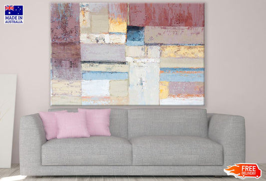 Colorful Abstract Watercolor Art Print 100% Australian Made