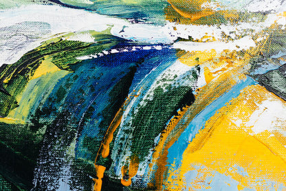 Colorful Abstract Watercolor Art Print 100% Australian Made