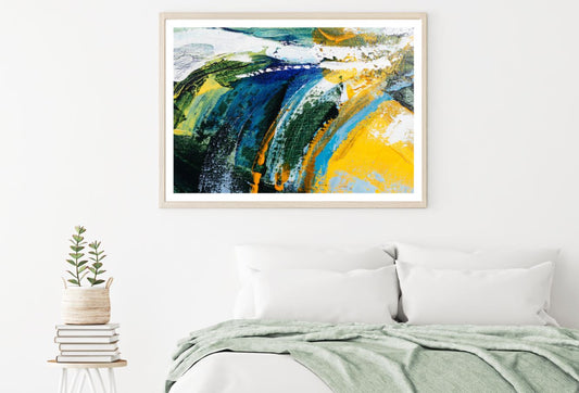 Colorful Abstract Watercolor Art Home Decor Premium Quality Poster Print Choose Your Sizes