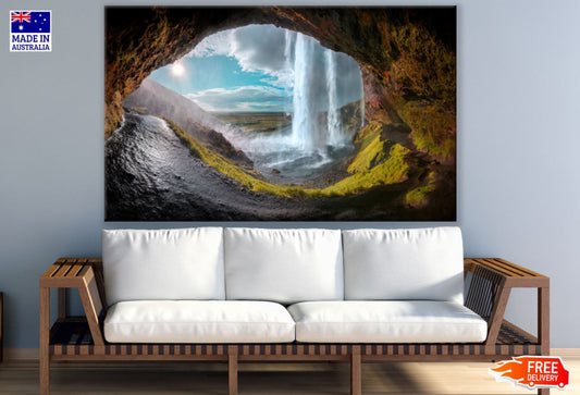 Stunning Waterfall Scenery View Print 100% Australian Made