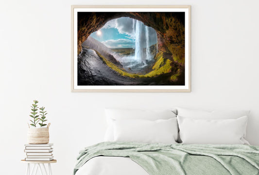 Stunning Waterfall Scenery View Home Decor Premium Quality Poster Print Choose Your Sizes
