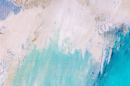 Colorful Abstract Painting Design Print 100% Australian Made