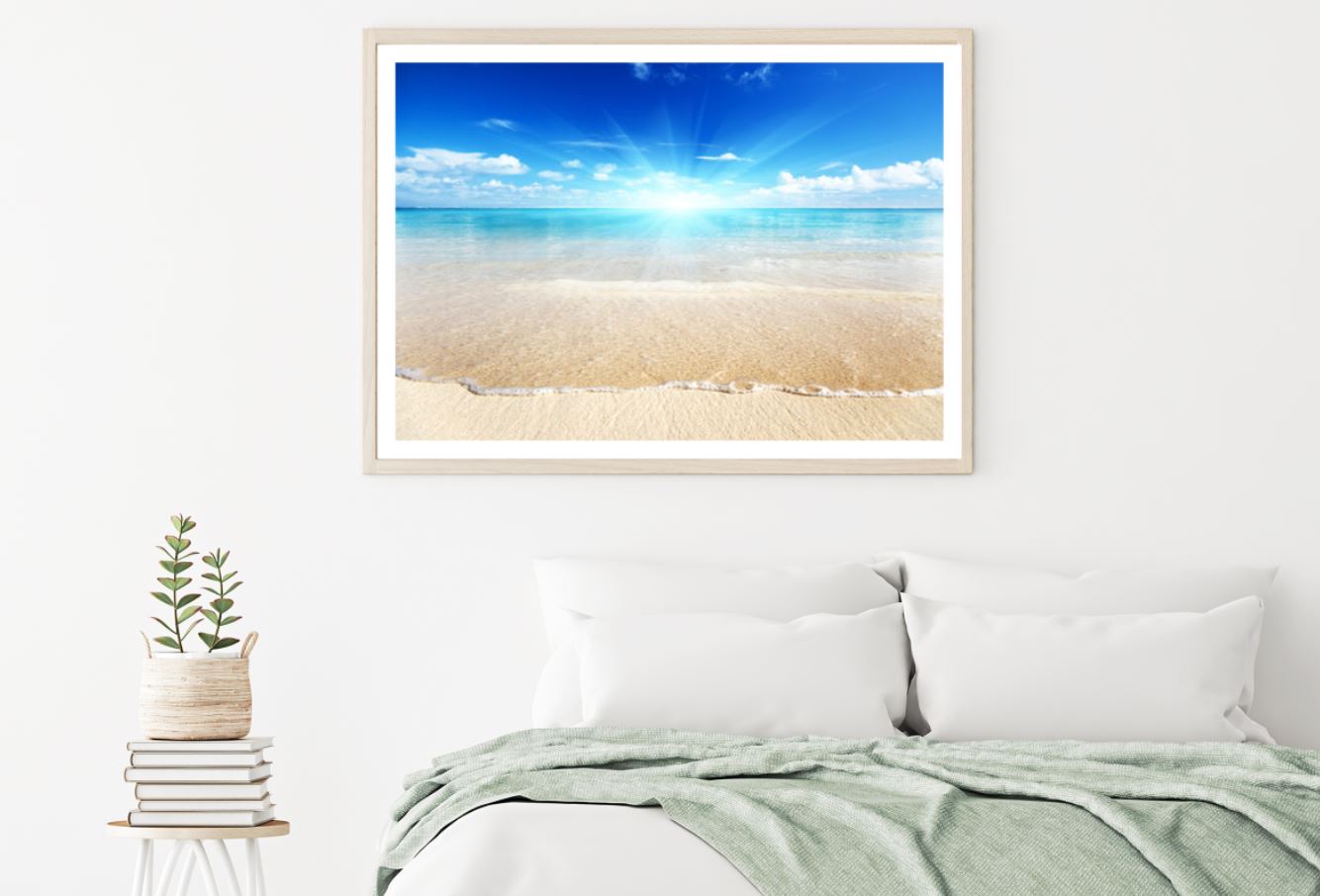 Stunning Sea Scenery Photograph Home Decor Premium Quality Poster Print Choose Your Sizes