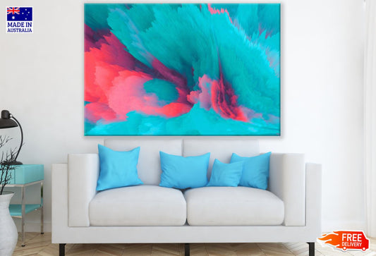 Colorful Abstract Watercolor Art Print 100% Australian Made