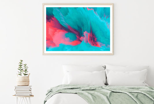 Colorful Abstract Watercolor Art Home Decor Premium Quality Poster Print Choose Your Sizes