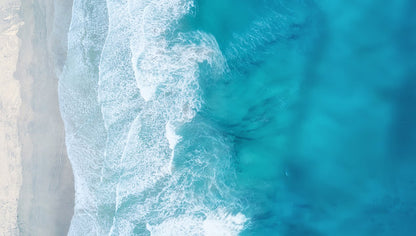 Sea Aerial View Photograph Home Decor Premium Quality Poster Print Choose Your Sizes