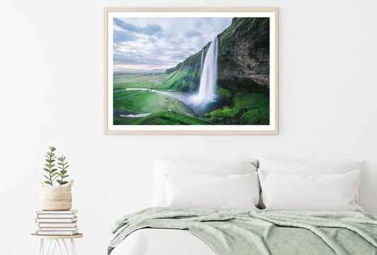 Waterfall Scenery Photograph Home Decor Premium Quality Poster Print Choose Your Sizes