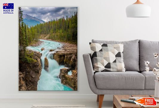 Waterfall Scenery Photograph Print 100% Australian Made