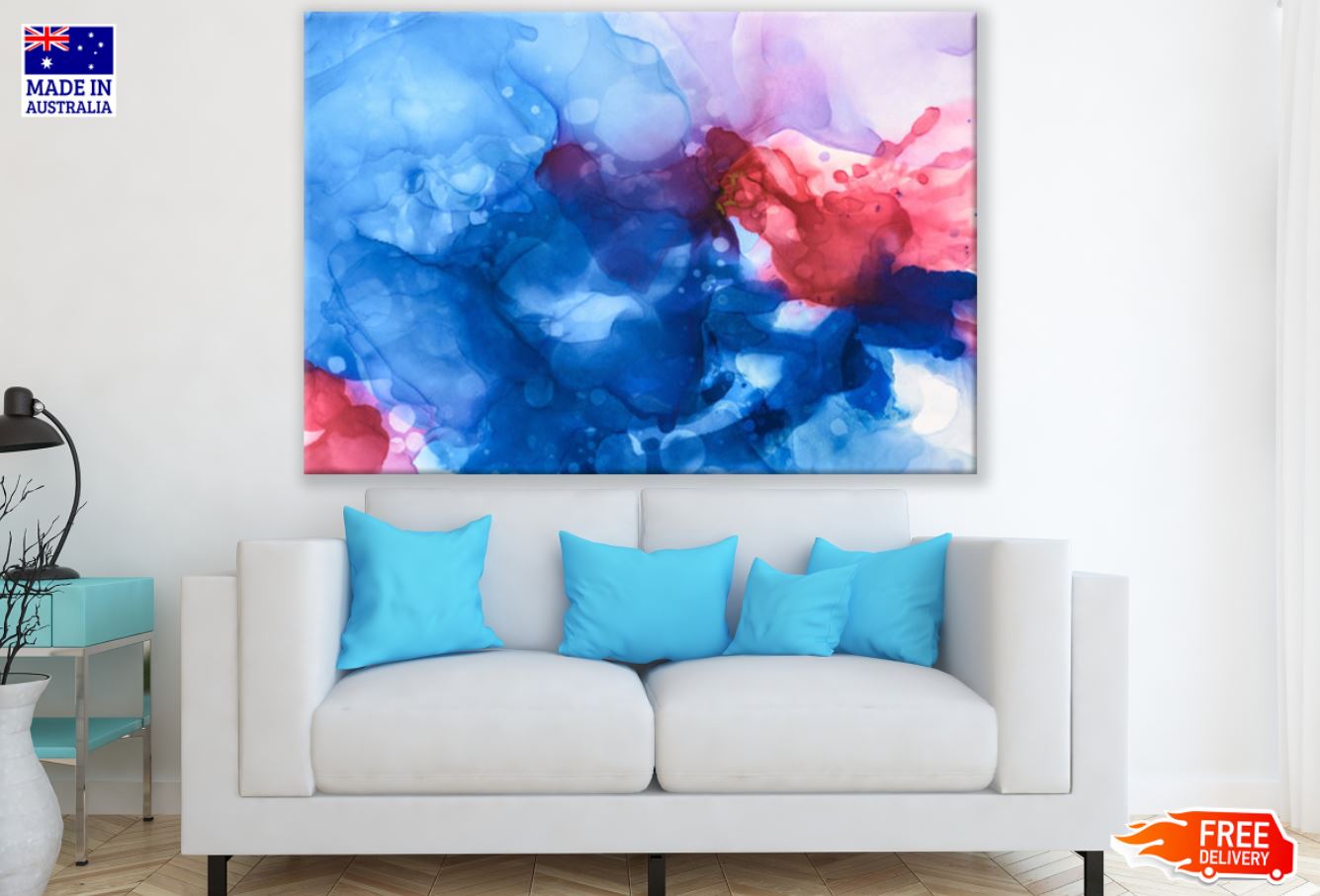 Colorful Abstract Painting Design Print 100% Australian Made