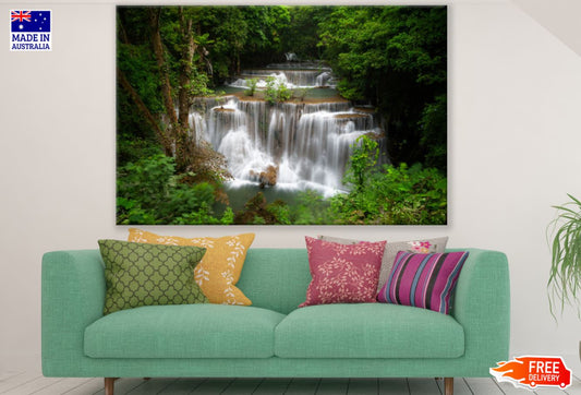 Stunning Waterfall Scenery View Print 100% Australian Made