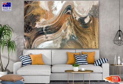 Colorful Abstract Watercolor Art Print 100% Australian Made