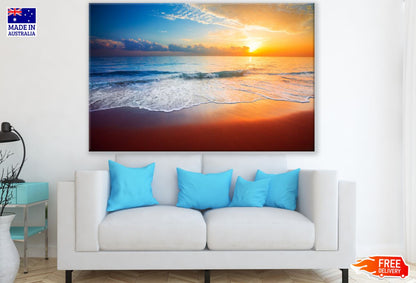 Sea Sunset Scenery Photograph Print 100% Australian Made