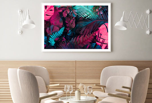 Colorful Leaves Vector Art Home Decor Premium Quality Poster Print Choose Your Sizes
